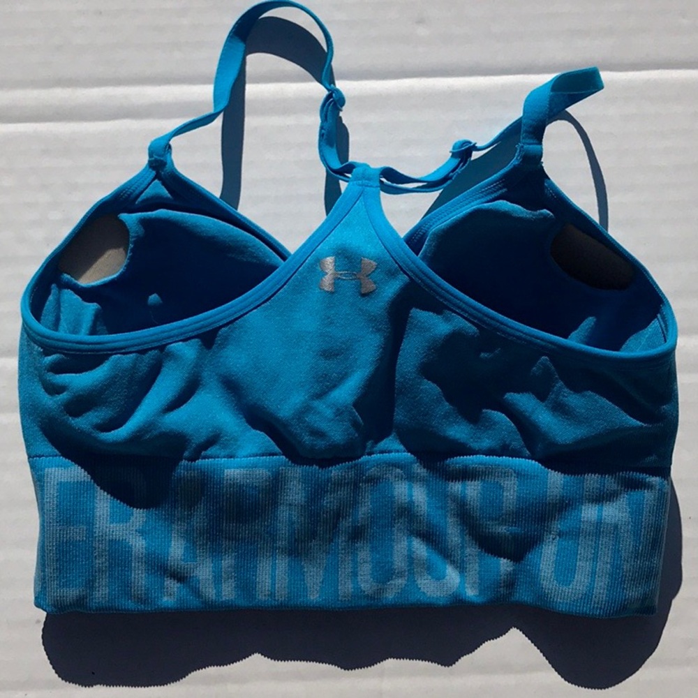 SOLD🛑Under Armour Heatgear Seamless Sports Bra - Picture 8 of 9